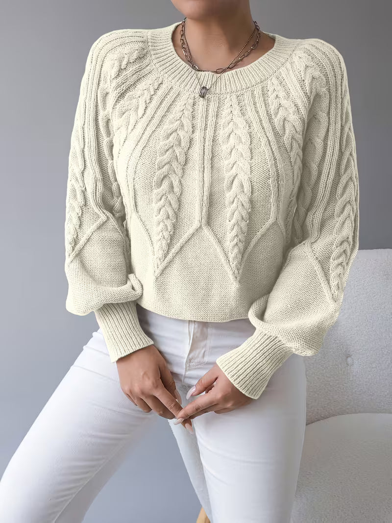 Women's Long Sleeve Ribbed Turtleneck Top