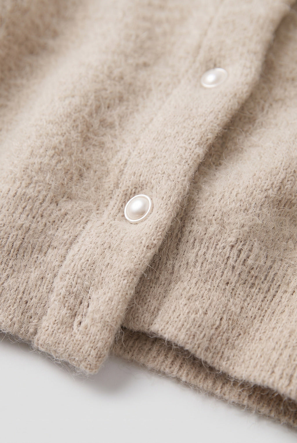 Women's Brushed Knit Longline Cardigan with Button Front