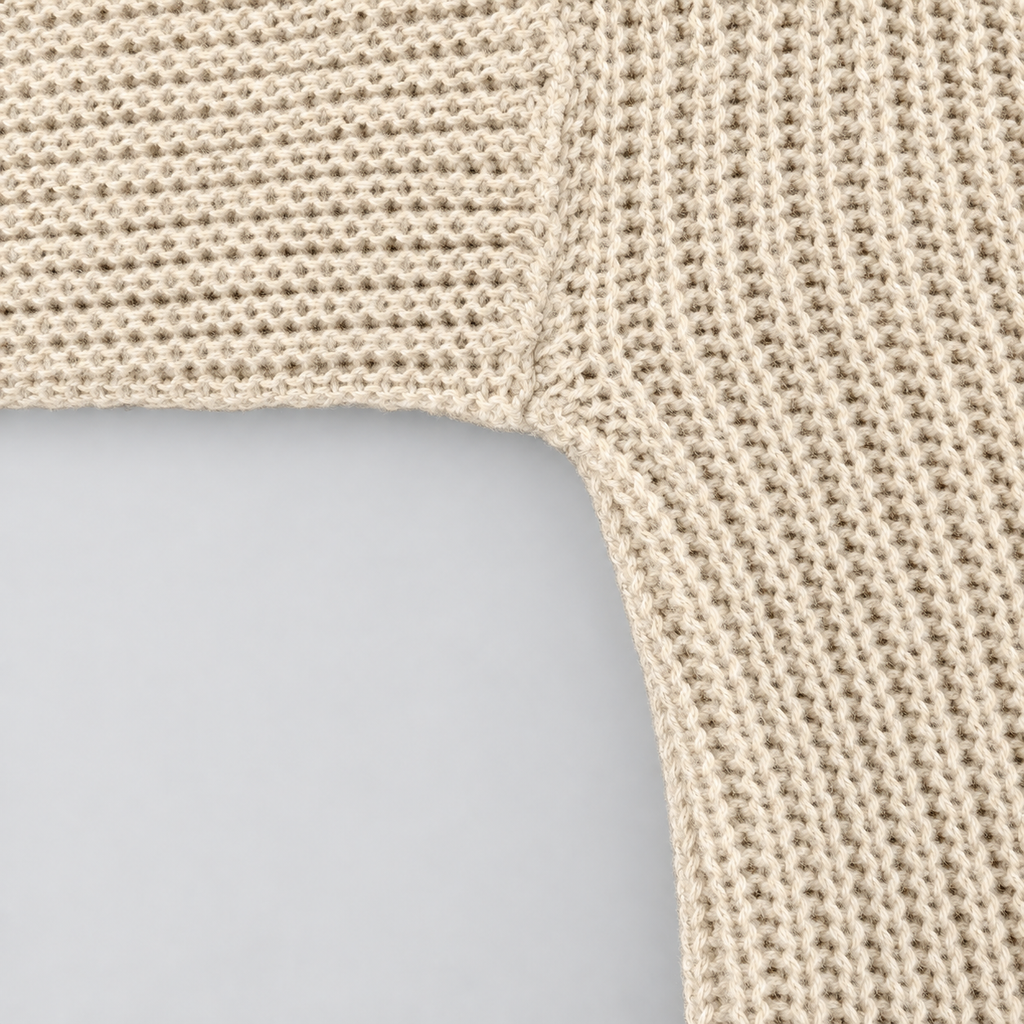 Women's Chunky Knit Maxi Cardigan with Open Front and Patch Pockets