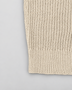 Women's Chunky Knit Maxi Cardigan with Open Front and Patch Pockets