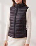 Women's Lightweight Padded Zip Up Puffer Gilet