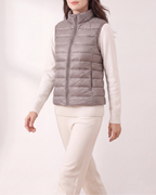 Women's Lightweight Padded Zip Up Puffer Gilet