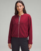 Women's Lightweight Zip Up Bomber Jacket