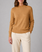 Women's Mock Neck Wool Look Knit Jumper