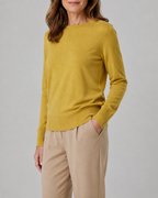 Women's Mock Neck Wool Look Knit Jumper