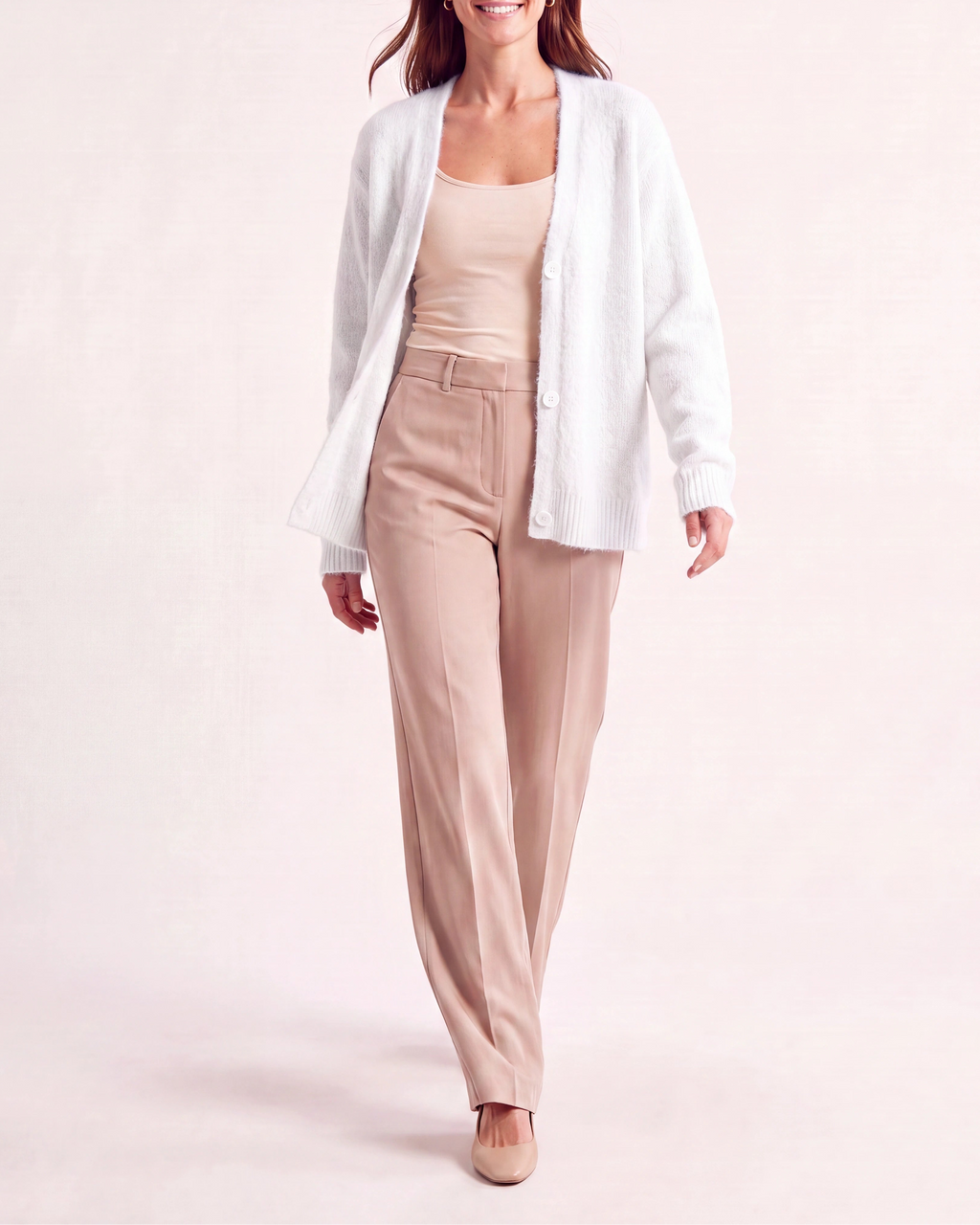 Women's Oversized Soft Knit Button Up Cardigan