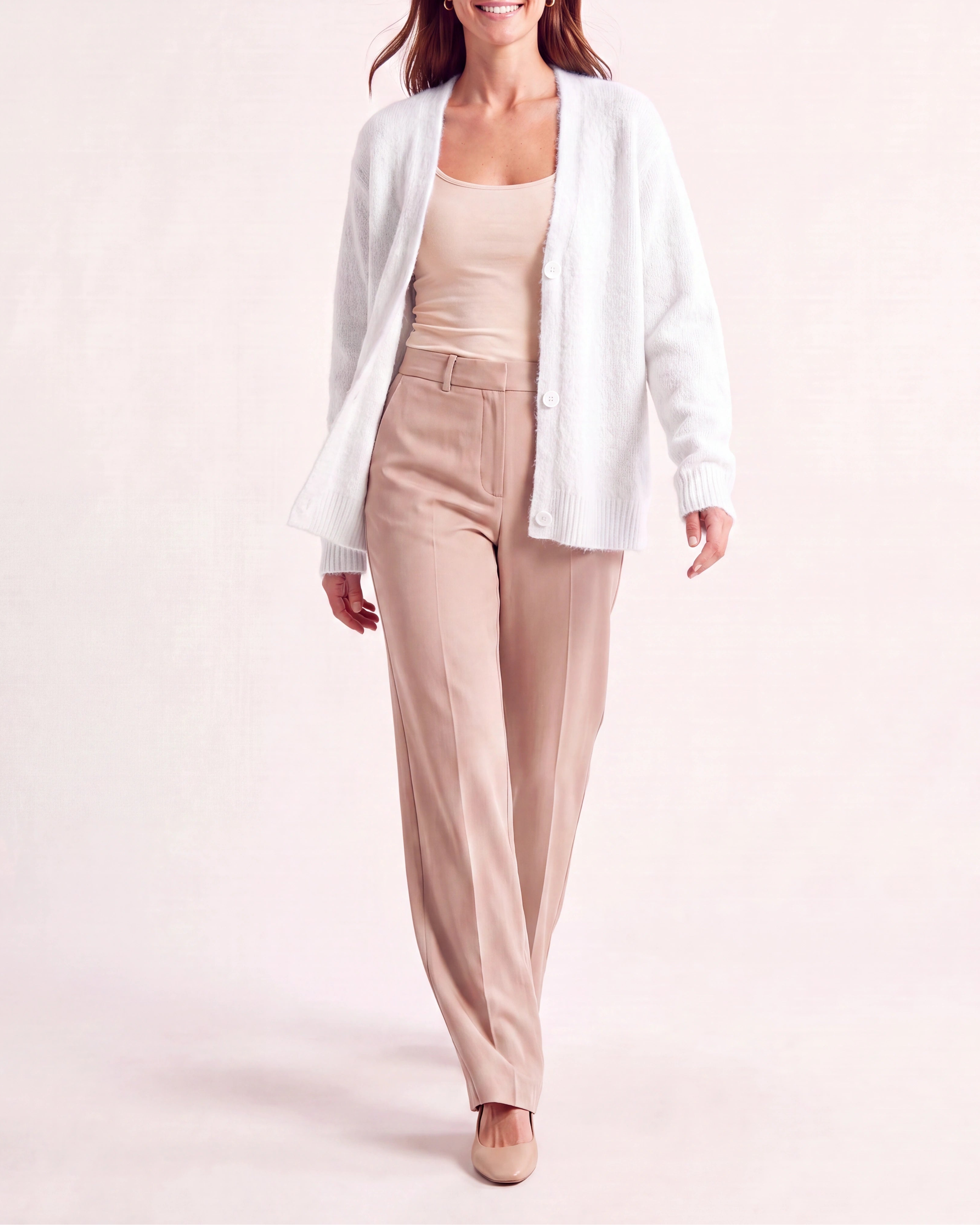 Women's Oversized Soft Knit Button Up Cardigan