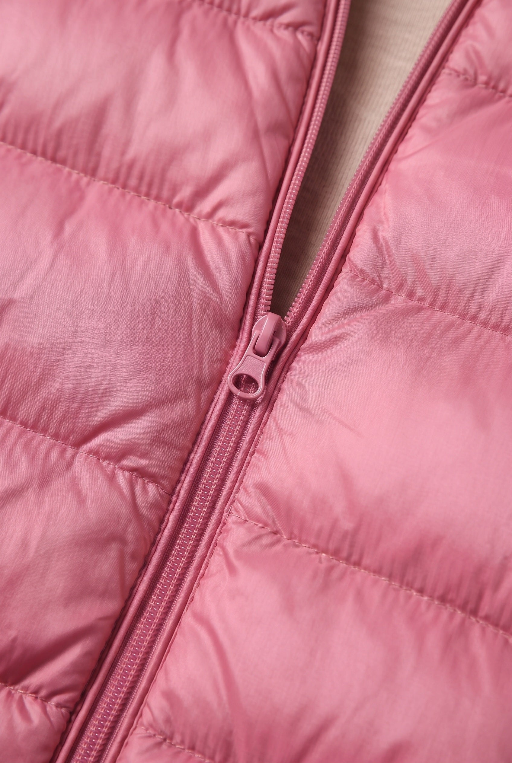 Women's Hooded Longline Puffer Jacket with Zip Front
