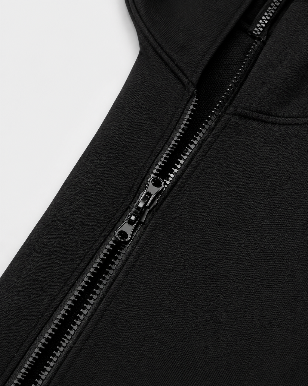 Women's Soft Longline Hooded Coat with Zip Front and Drawstring Hem