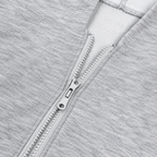 Women's Soft Longline Hooded Coat with Zip Front and Drawstring Hem