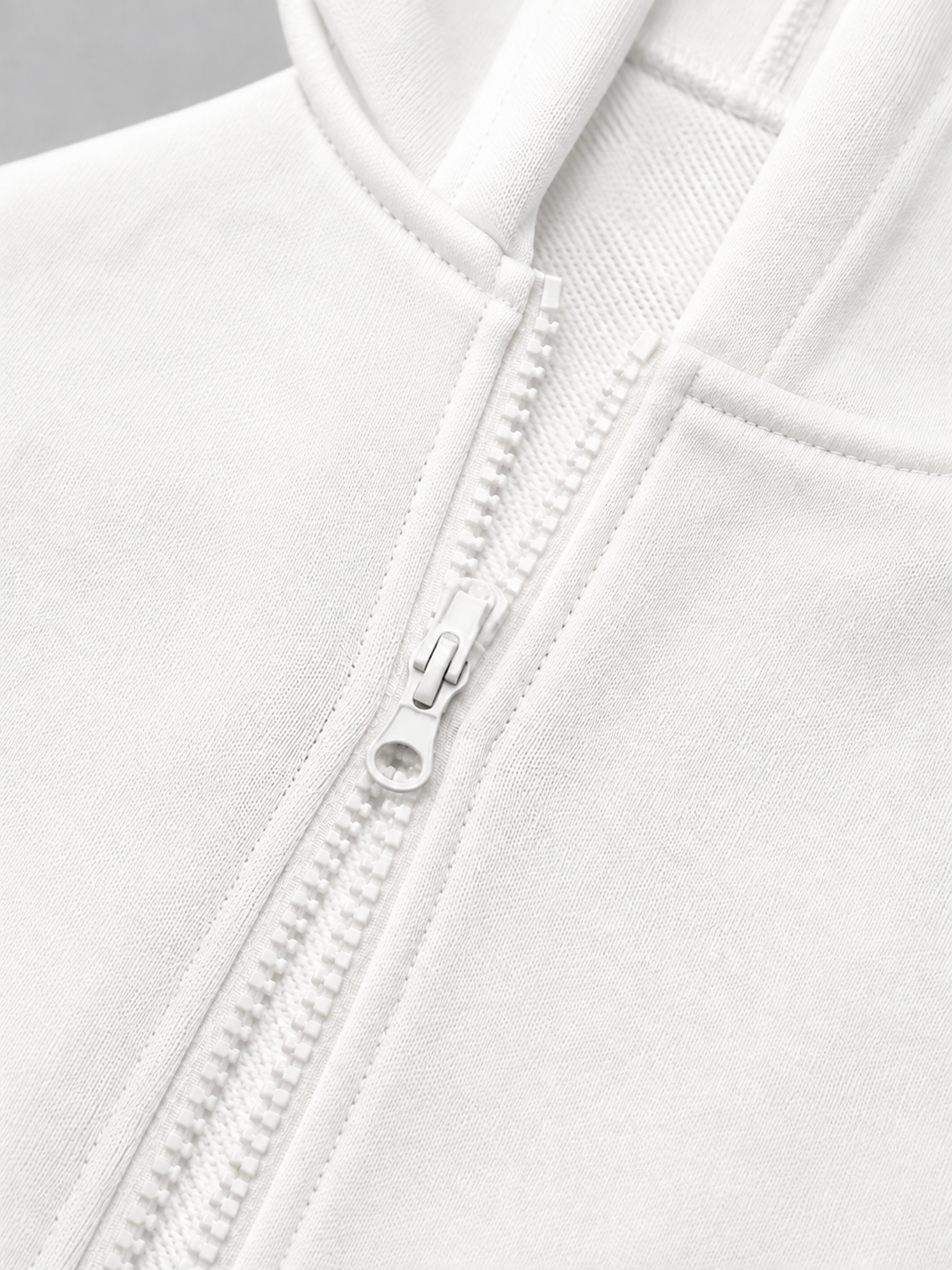 Women's Soft Longline Hooded Coat with Zip Front and Drawstring Hem
