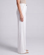 Women's High Waisted Straight Leg Tailored Trousers