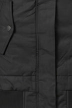 Women's Longline Padded Parka with Sherpa Lined Hood and Zip Front