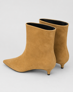 Women's Pointed Toe Low Heel Ankle Boots