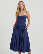 Sequin co-ord set - blue front
