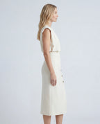 Crepe co-ord set - white side