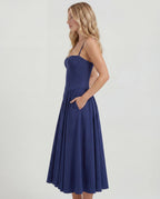 Sequin co-ord set - blue side