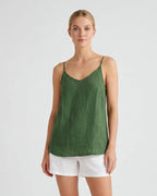 Satin strapless ruched bodycon maxi dress - green front