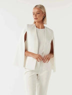 Women's Cape Blazer with Open Front