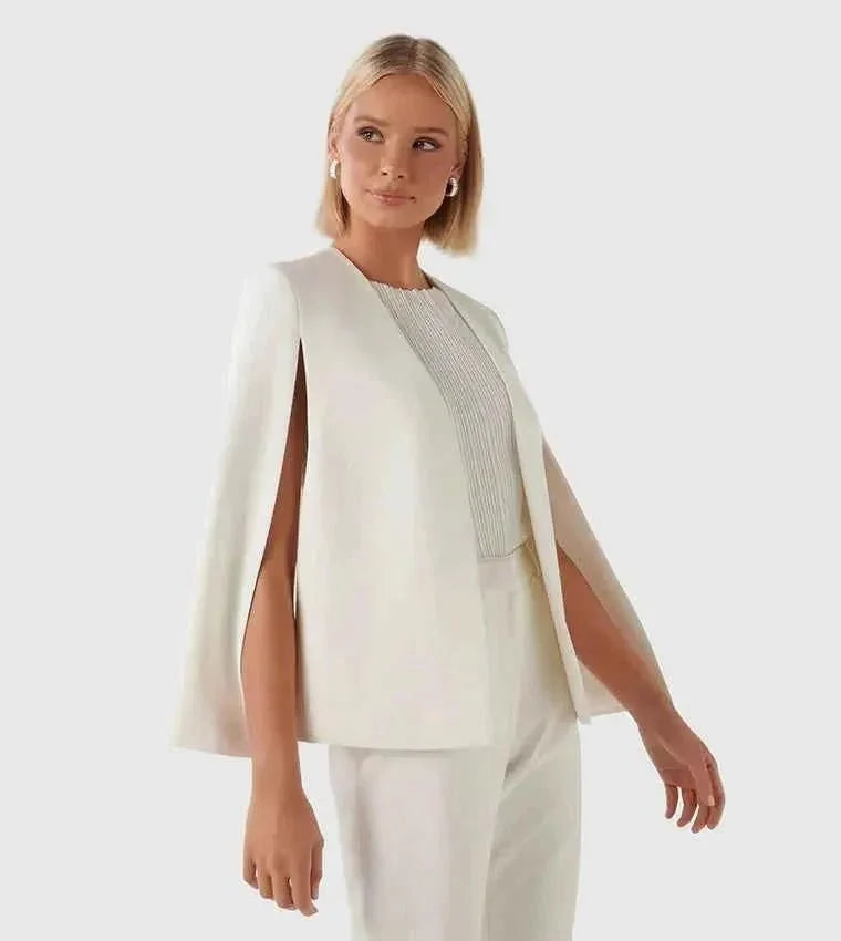 Women's Cape Blazer with Open Front