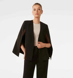 Women's Cape Blazer with Open Front