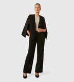 Women's Cape Blazer with Open Front