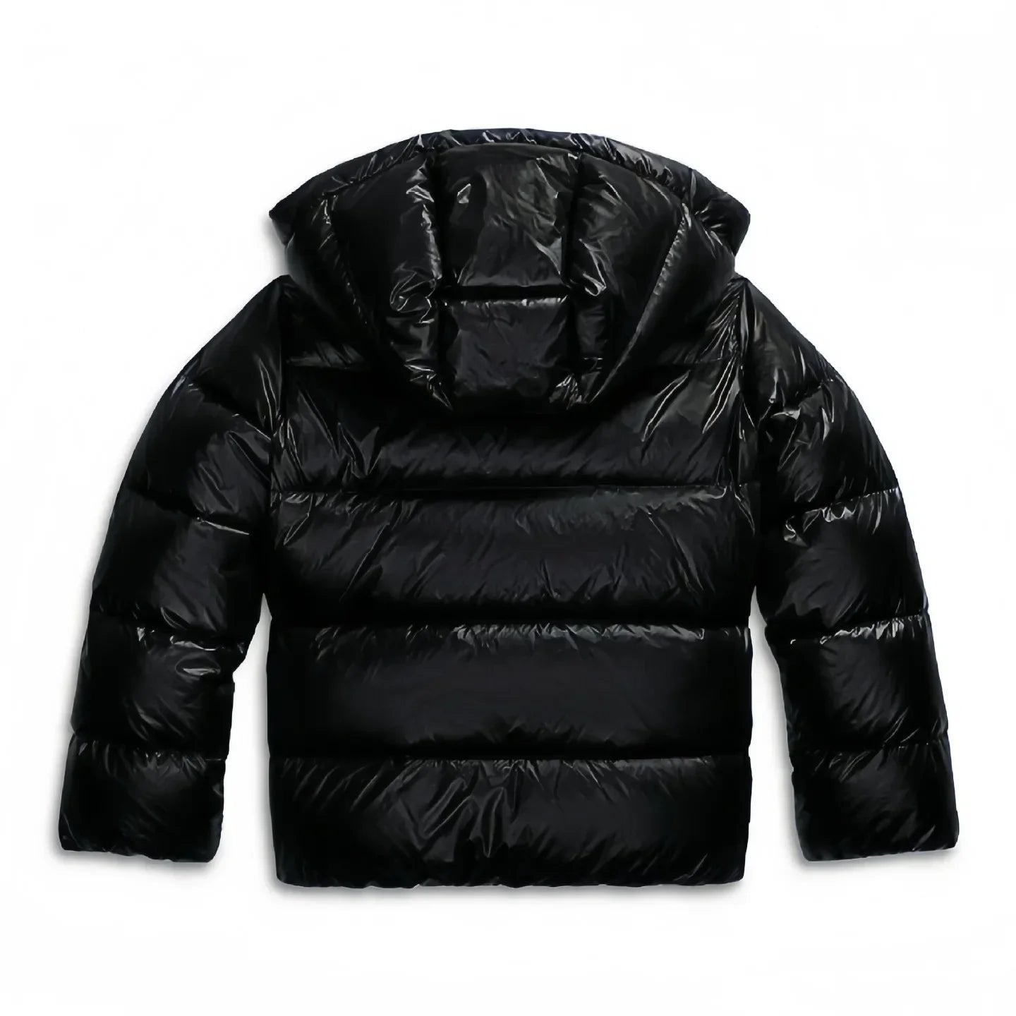 Women's Hooded Quilted Puffer Jacket with Zip Front and Pockets
