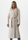 Women's Long Double Breasted Coat 1