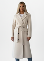 Women's Long Double Breasted Coat 1