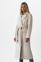 Women's Long Double Breasted Coat 3