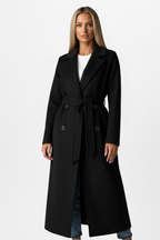 Women's Long Double Breasted Coat 8