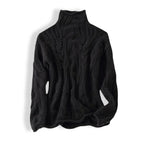 Women's Longline Cashmere Feel Soft Knit Jumper with Relaxed Fit 3