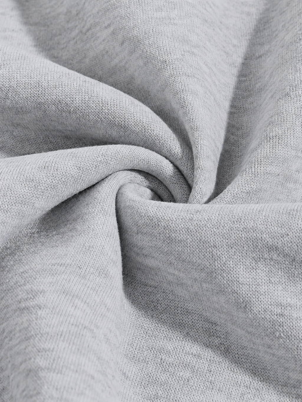 Women's Longline Zip Up Hoodie in Grey – Studio Photo 4