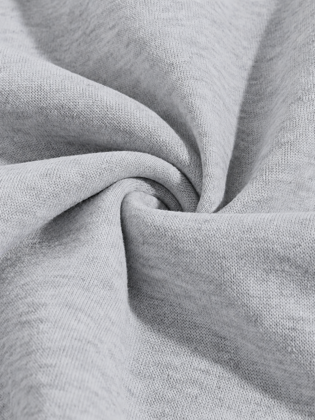 Women's Longline Zip Up Hoodie in Grey – Studio Photo 4