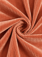 Women's relaxed ribbed blouse in Orange