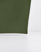 Women's Side Stripe Skirt Co-Ord Set with Long Sleeves and Drawstring Waist in Army Green – photo 6